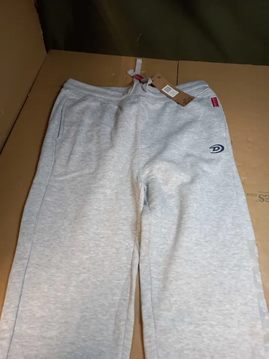 DUCK&COVER THORNBY JOGGER IN GREY MARL - SIZE XL