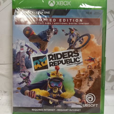 SEALED RIDERS REPUBLIC LIMITED EDITION XBOX ONE GAME 