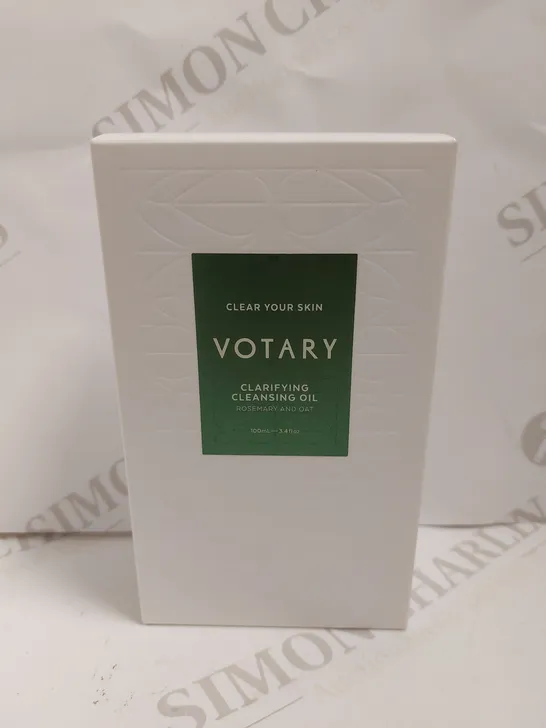 VOTARY CLARIFYING CLEANSING OIL - ROSEMARY AND OAT 100ML