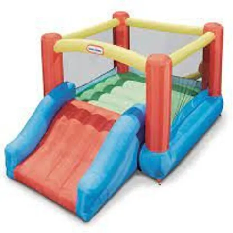 BOXED LITTLE TIKES JUNIOR JUMP AND SLIDE BOUNCY CASTLE