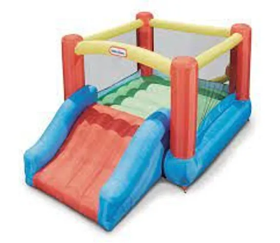 BOXED LITTLE TIKES JUNIOR JUMP AND SLIDE BOUNCY CASTLE RRP £289.99