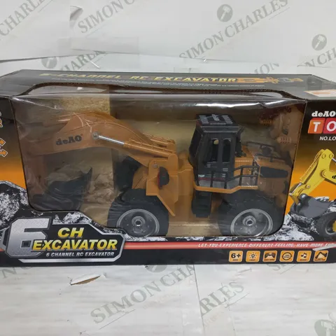 6-CHANNEL RC EXCAVATOR 