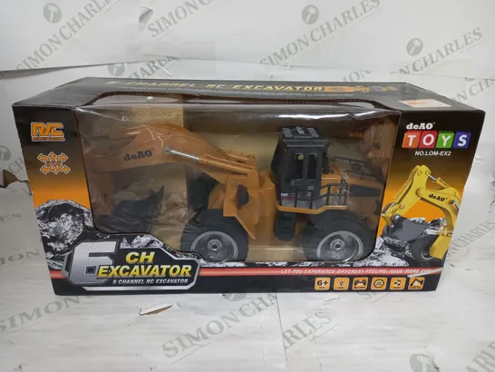 6-CHANNEL RC EXCAVATOR 