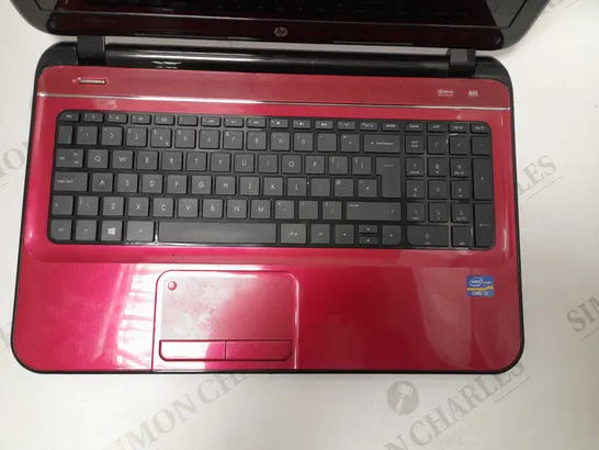 HP PAVILIONO LAPTOP-RED