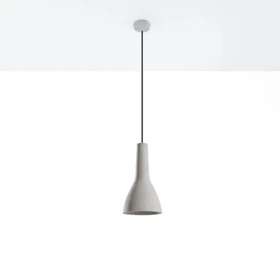 BOXED AMBERLE 1-LAMP SINGLE CONE PENDANT LIGHT