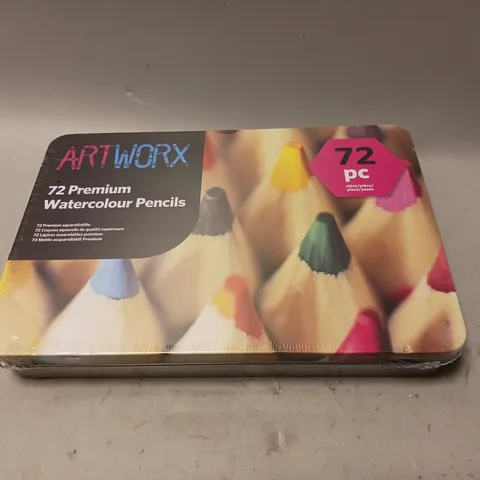 SEALED AND BOXED ART WORX 72 PREMIUM WATERCOLOUR PENCILS 