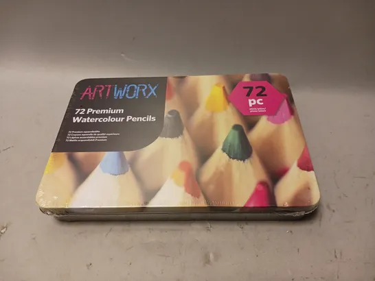 SEALED AND BOXED ART WORX 72 PREMIUM WATERCOLOUR PENCILS 