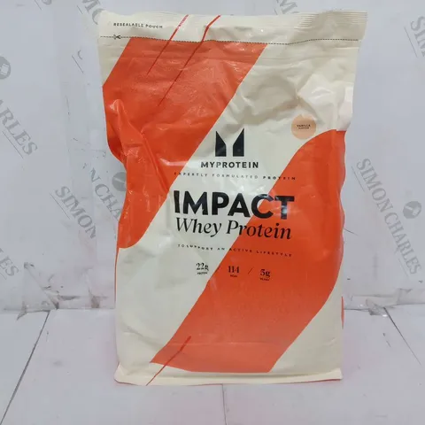 MYPROTEIN IMPACT WHEY PROTEIN - VANILLA (2.5kg)