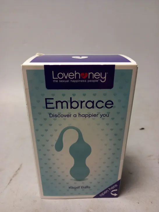 BOXED AND SEALED LOVEHONEY EMBRACE KEGEL BALLS 