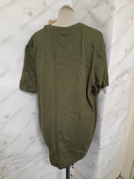 BELSTAFF PATCH TEE IN TRUE OLIVE SIZE 2XL RRP £60