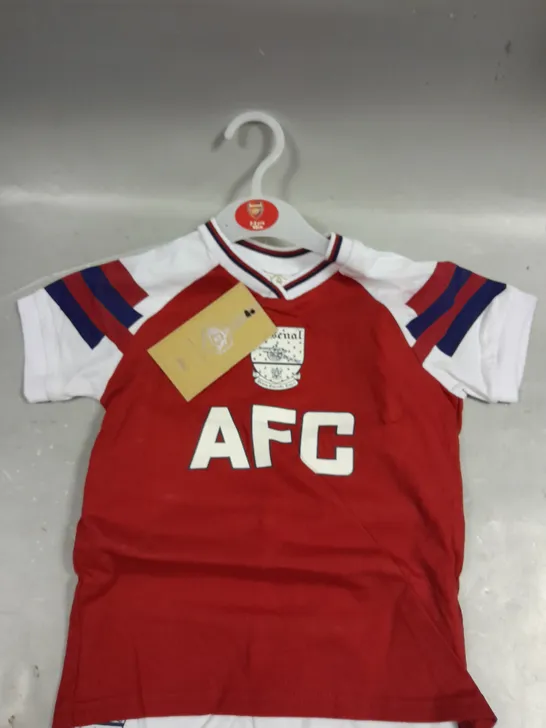 ARSENAL CHILDRENS HOME RETRO JERSEY - 2-3YRS 