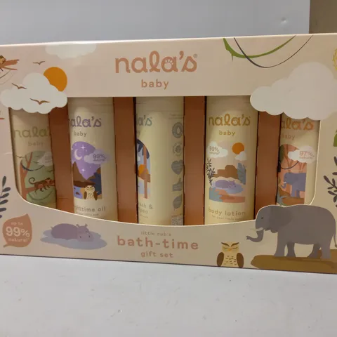 BOXED NALAS BABY BATH TIME GIFT SET