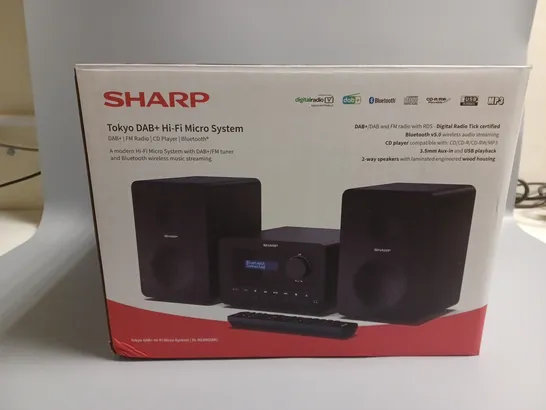 BOXED SHARP TOKYO DAB+ HI-FI MICRO SYSTEM 