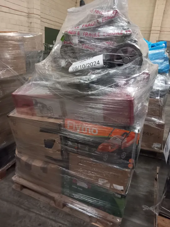 PALLET OF APPROXIMATELY 16 UNPROCESSED RAW RETURN HOUSEHOLD AND ELECTRICAL GOODS TO INCLUDE;