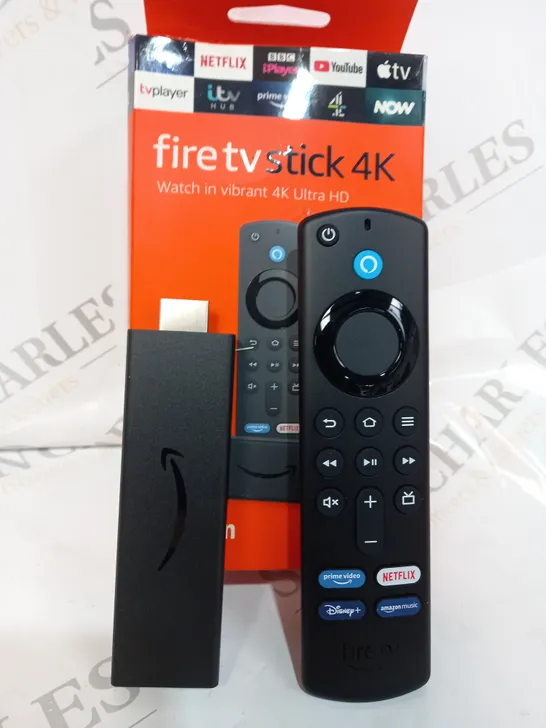 AMAZON FIRE TV STICK 4K BLACK 