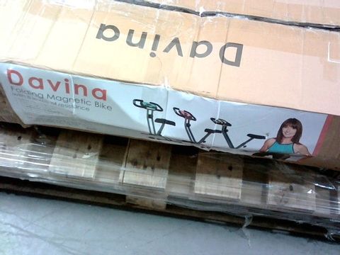 DAVINA FITNESS FOLDING MAGNETIC EXERCISE BIKE - COLLECTION ONLY