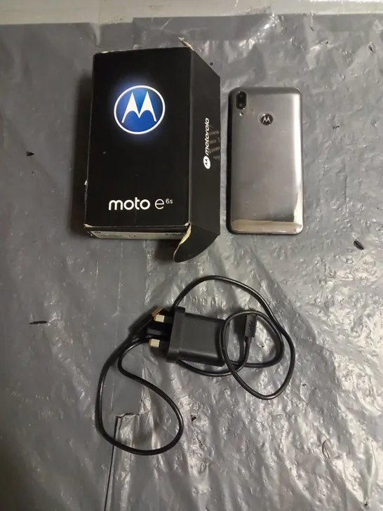 BOXED MOTO E6S SMARTPHONE IN METEOR GREY 