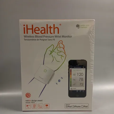 IHEALTH WIRELESS BLOOD PRESSURE MONITOR