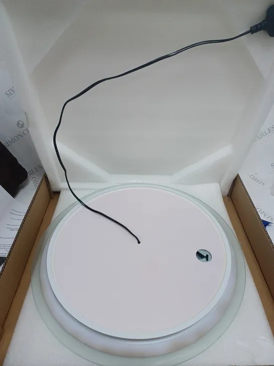 BOXED DESIGNER LED RING MIRROR 