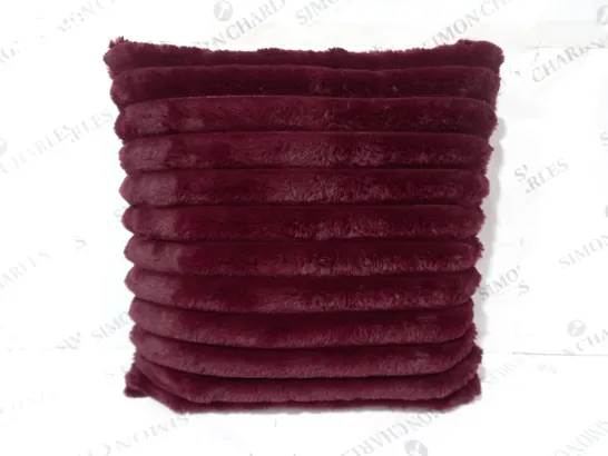 JM BY JULIEN MACDONALD FAUX FUR CUSHION