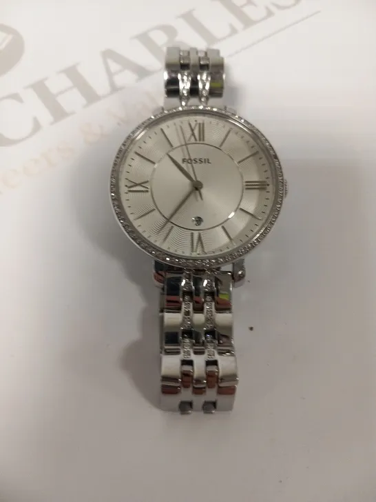 FOSSIL JACQUELINE STAINLESS STEEL WRIST WATCH