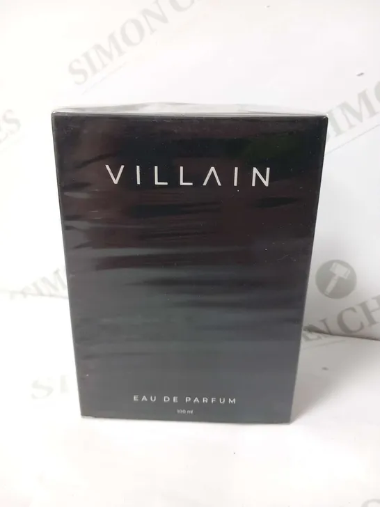 BOXED AND SEALED VILLAIN EAU DE PARFUM 100ML