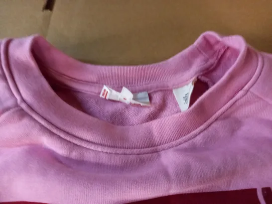 LEVIS PINK CREW JUMPER - XS