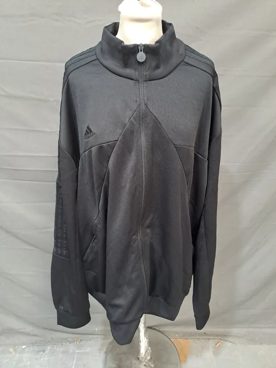 ADIDAS LOOSE FIT TIRO TRACKSUIT TOP IN BLACK SIZE 2XL