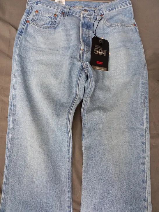 LEVI'S 501 ORIGINAL JEANS IN BLUE SIZE 30/30