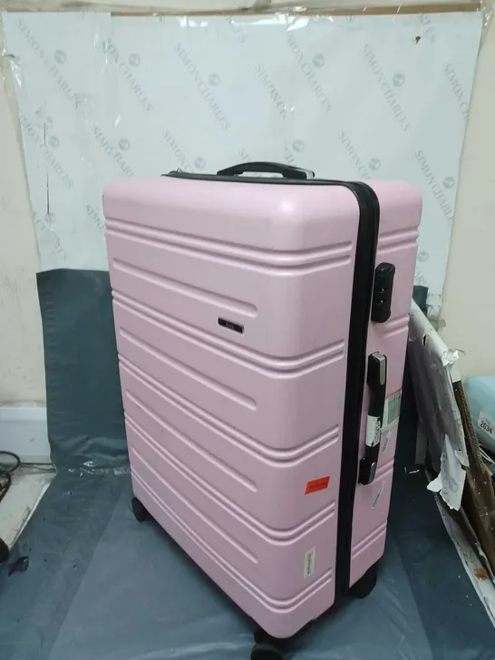 LISBON LARGE SUITCASE PINK