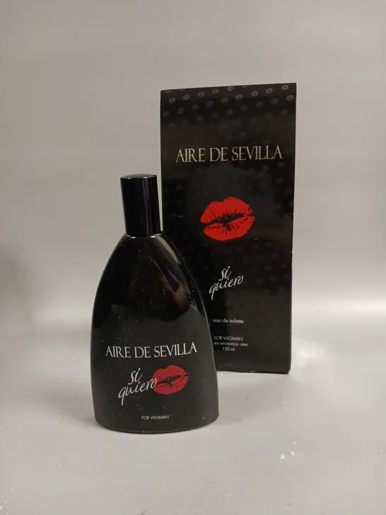 BOXED AIRE DE SEVILLA SI QUIERO EAU DE TOILETTE 150ML