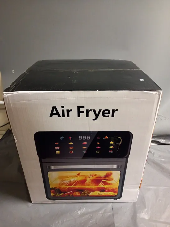 BOXED UNBRANDED AIR FRYER IN BLACK