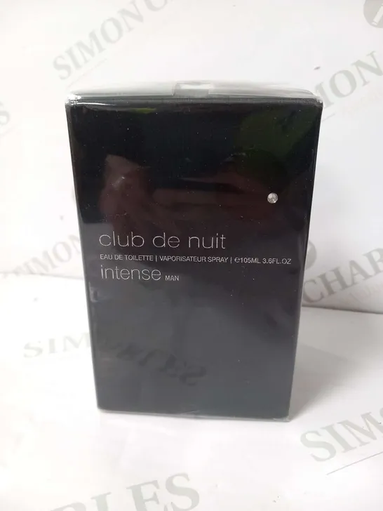 BOXED AND SEALED CLUB DE NUIT EAU DE TOILETTE INTENSE MAN 105ML