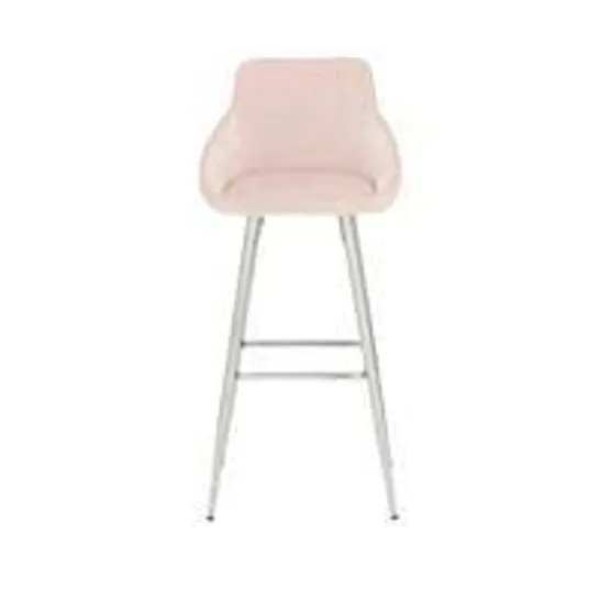 BOXED DAHLIA PINK BAR STOOL  RRP £119.99