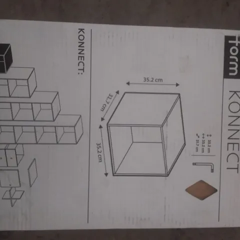 BOXED FORM KONNECT 1X1 CUBE NASH OAK