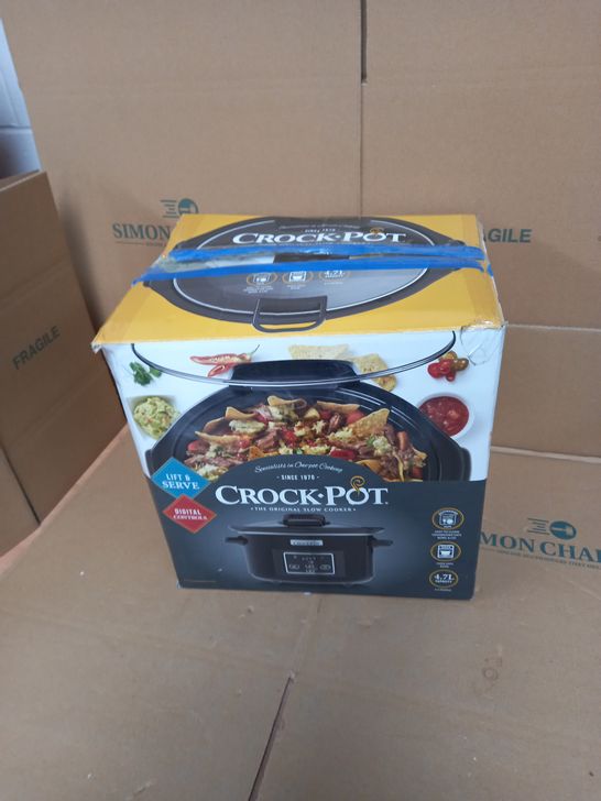 CROCK POT SLOW COOKER 