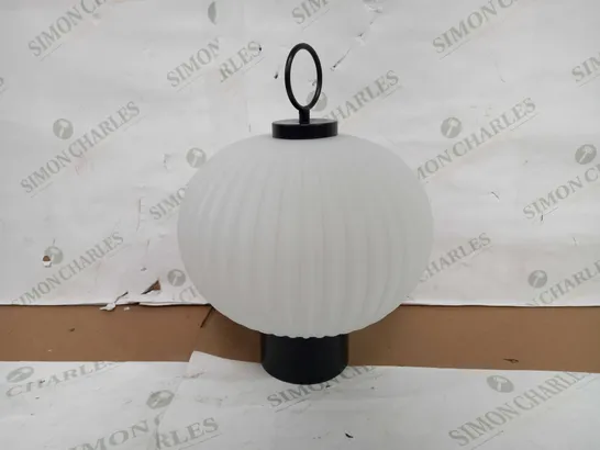 K BY KELLY HOPPEN INDOOR OUTDOOR GLASS LANTERN - COLLECTION ONLY