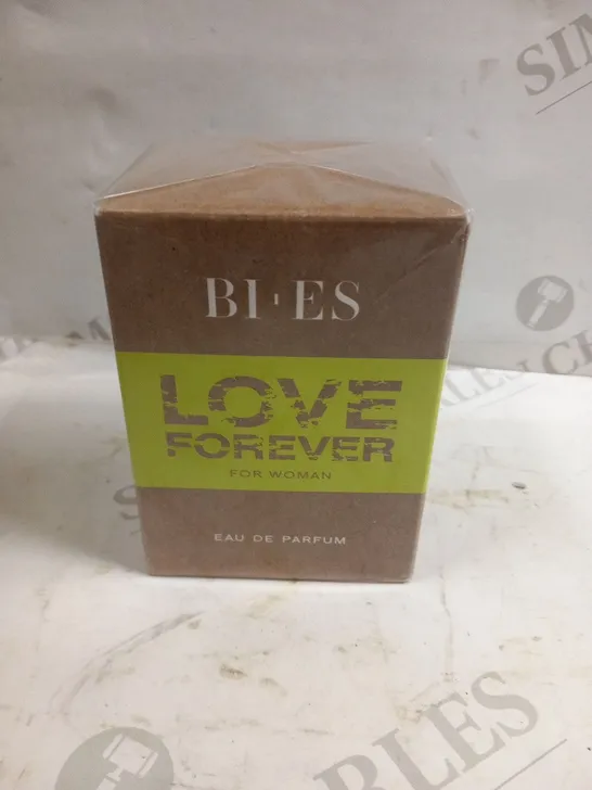 BOXED AND SEALED BIES LOVE FOREVER FOR WOMAN EAU DE PARFUM 100ML