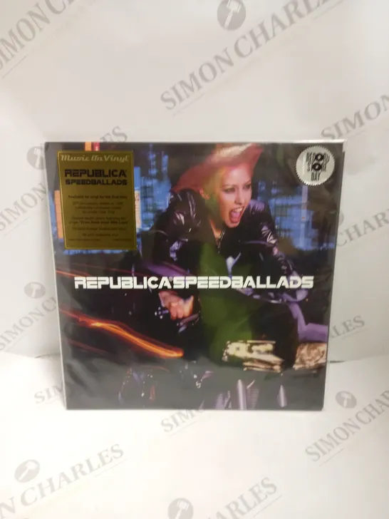 BOXED & SEALED REPUBLICA SPEED BALLADS 25TH ANNIVERSARY EDITION VIYNL 