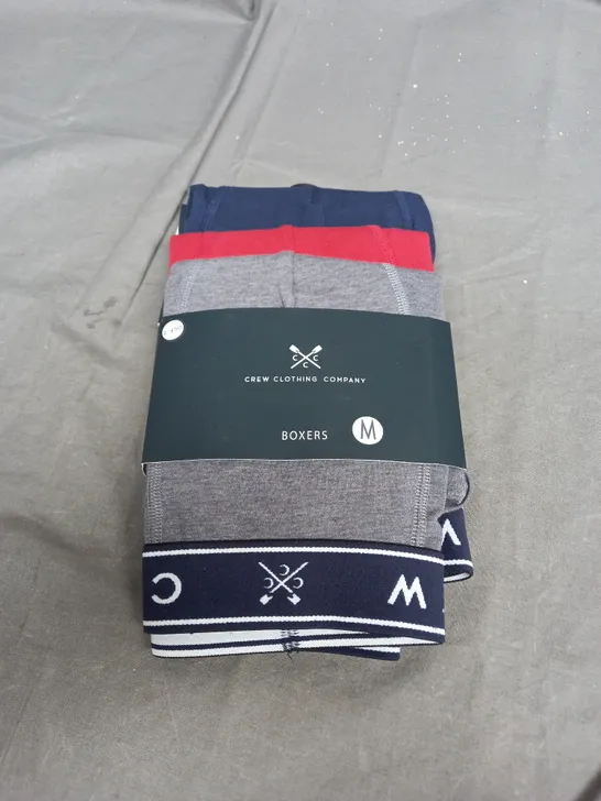 CREW CLOTHING COMPANY BOXERS - MEDIUM