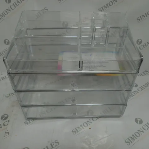 TILI FRAMED ACRYLIC STORAGE DRAWER SET