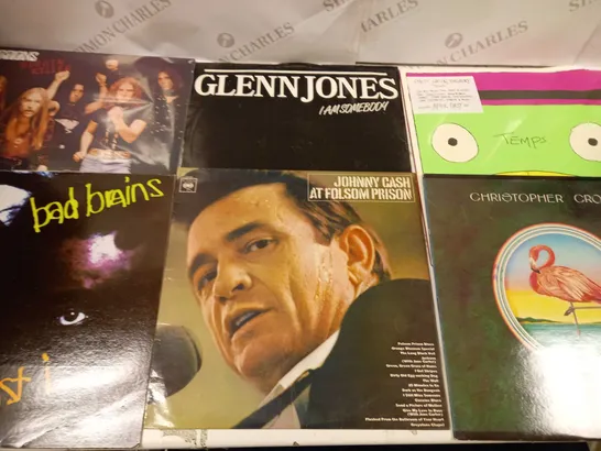 LOT OF 10 ASSORTED VINYL RECORDS TO INCLUDE ONE REPUBLIC, BAD BRAINS AND SCORPIONS