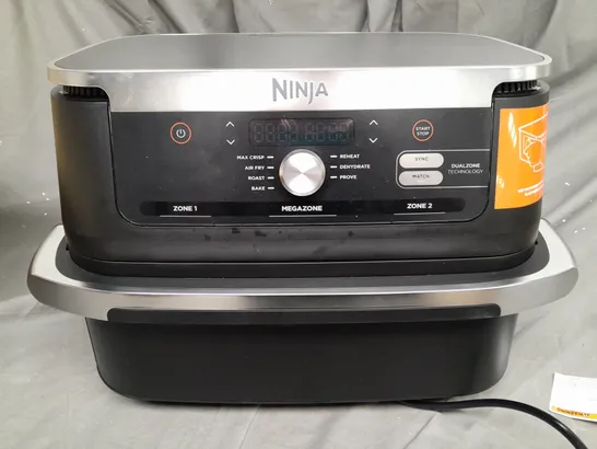 BOXED NINJA 10.4L FOODI FLEXDRAWER DUAL AIR FRYER IN BLACK AF500UK