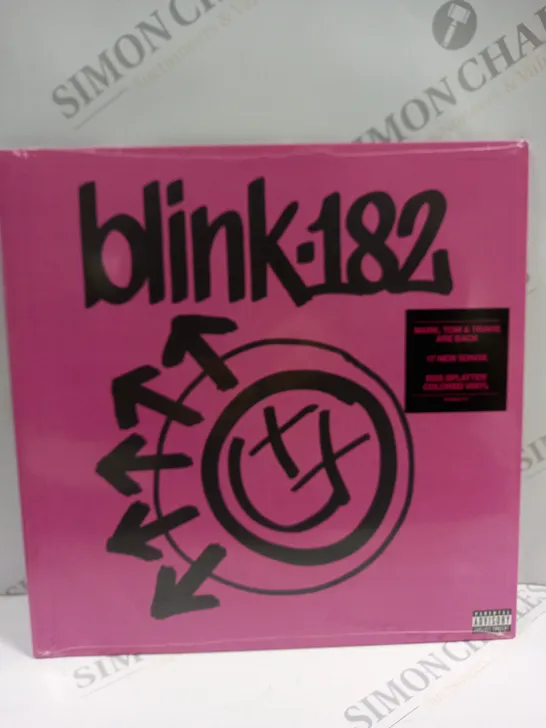 SEALED BLINK-182 ONE MORE TIME EGG SPLATTER COLOURED VINYL 