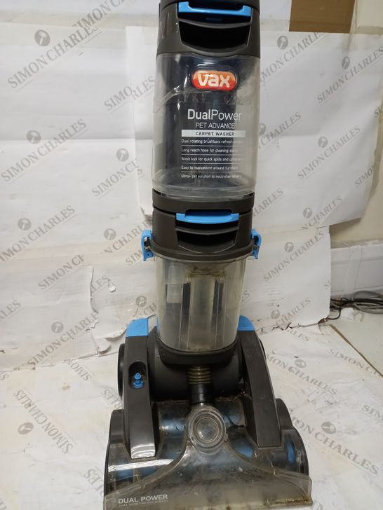 VAX POWER PET ADVANCE CARPET CLEANER