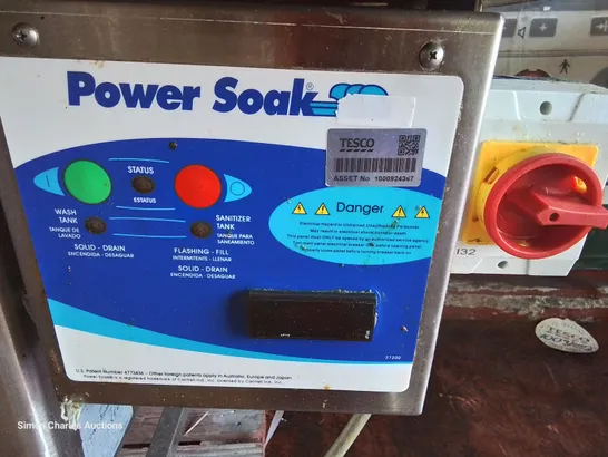 POWER SOAK WASH SYSTEM