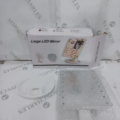 BOXED LARGE LED MIRROR 