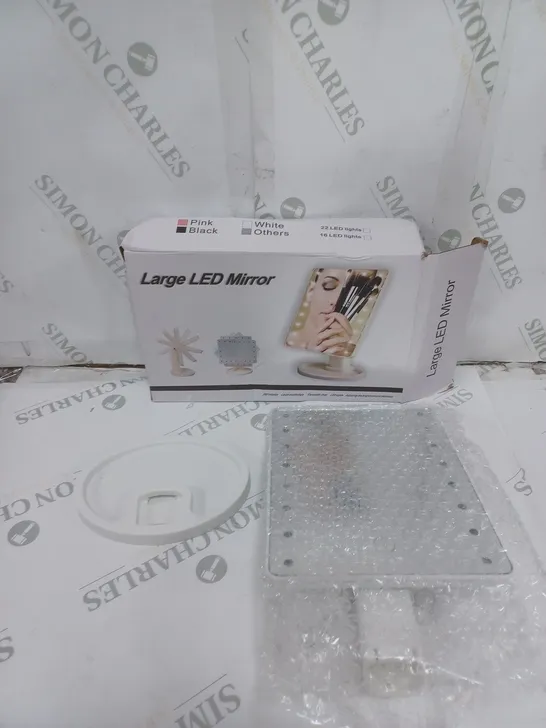 BOXED LARGE LED MIRROR 