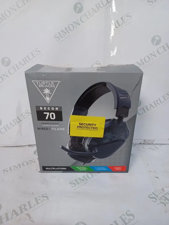 TURTLE BEACH RECON 70 WIRED MULTIPLATFORM GAMING HEADSET 