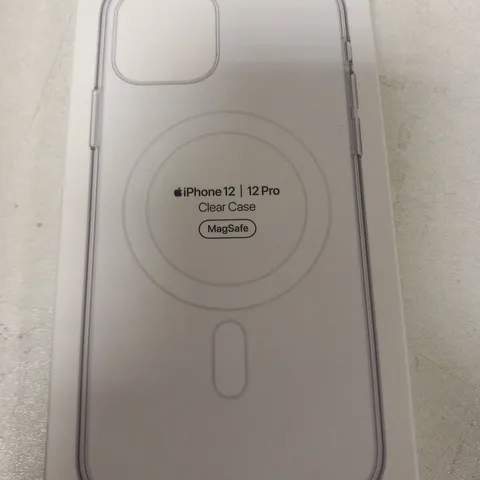 BOXED APPLE IPHONE 12/12 PRO CLEAR CASE MAG SAFE